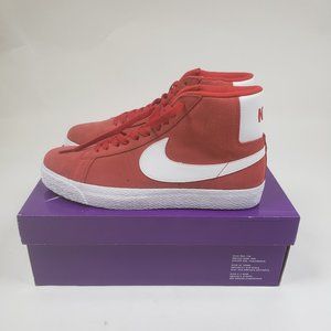 Nike SB Zoom Blazer Mid Mens Sneakers University Red/White NEW